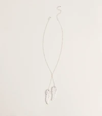 Sweet Symbol Angel Wing Necklace