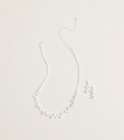 Special Plans Necklace And Earrings Set