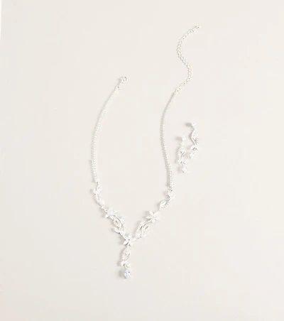 Event Worthy Necklace And Earrings Set