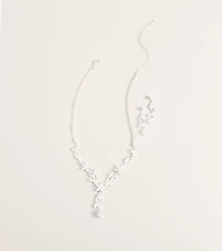 Event Worthy Necklace And Earrings Set