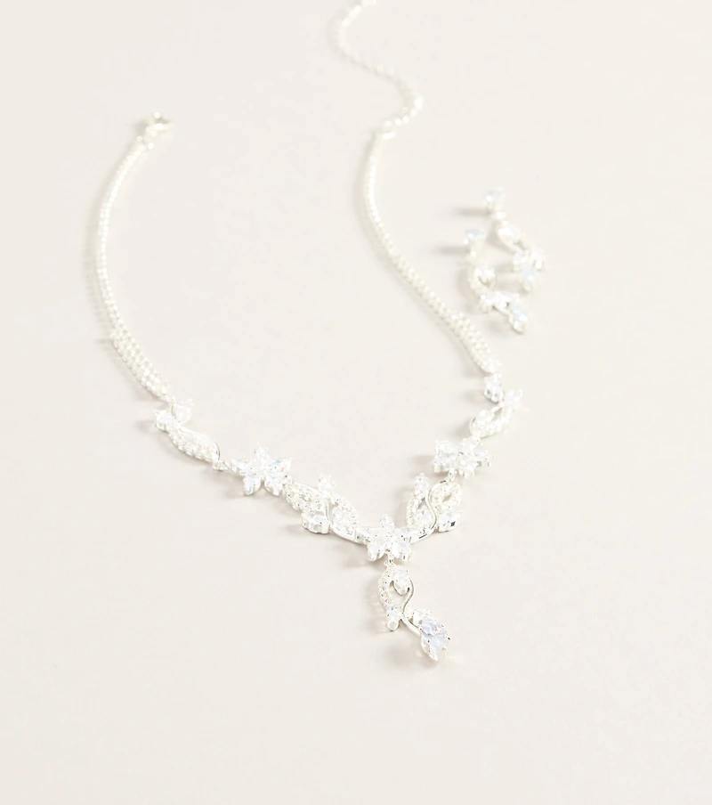 Event Worthy Necklace And Earrings Set