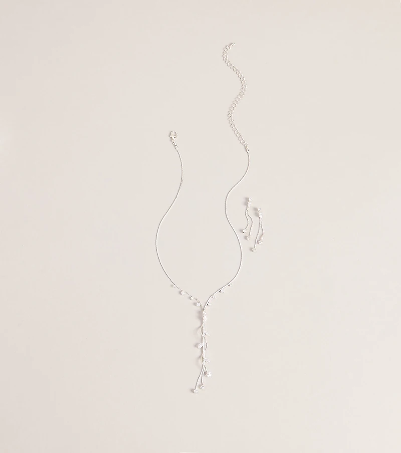 Last Touch Necklace And Earrings Set