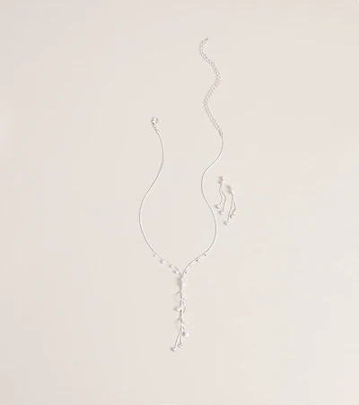 Last Touch Necklace And Earrings Set