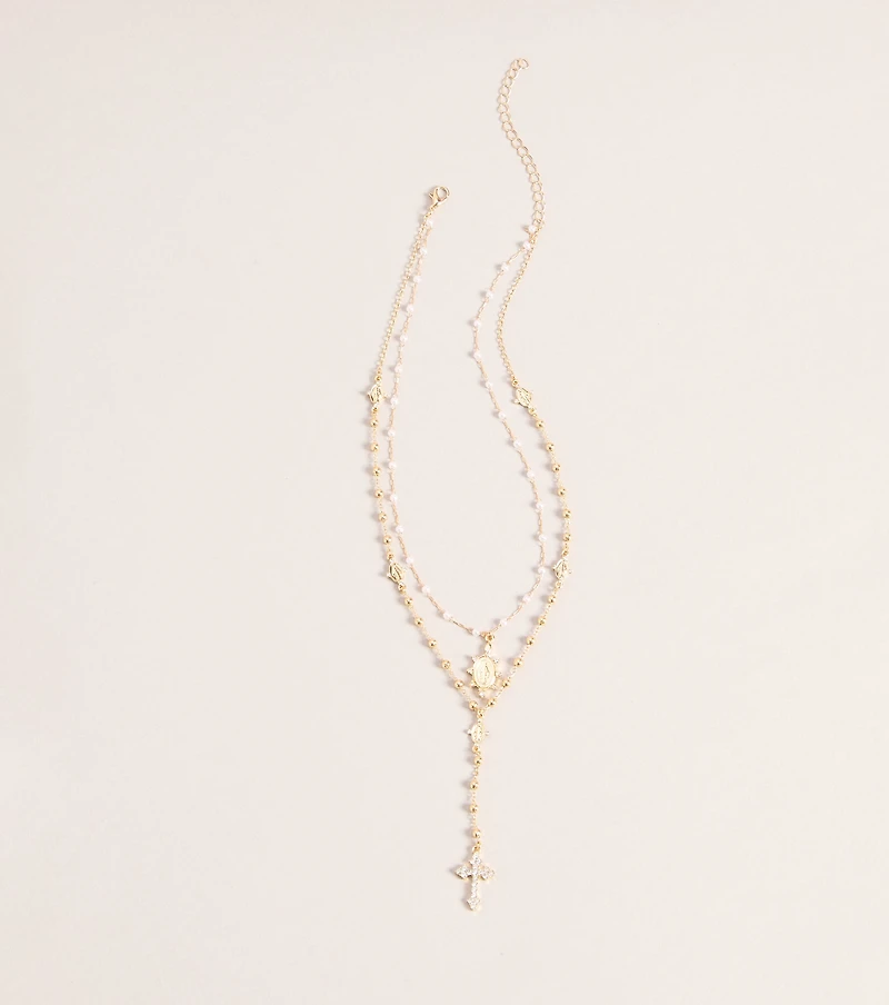 Keepsake Pearl Charm Necklace