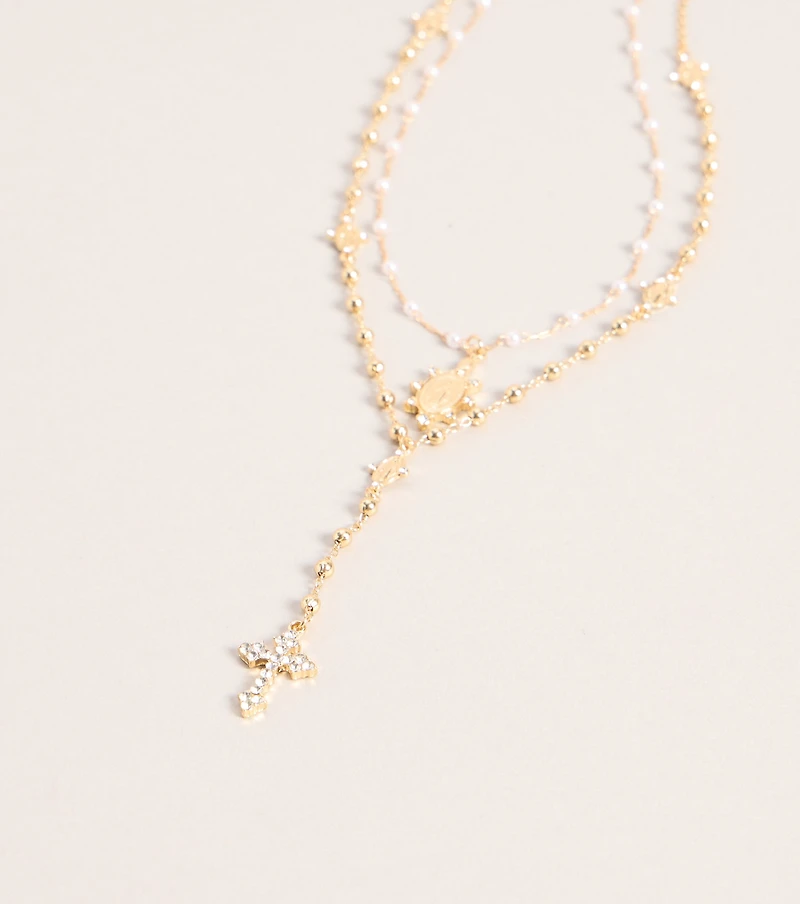 Keepsake Pearl Charm Necklace