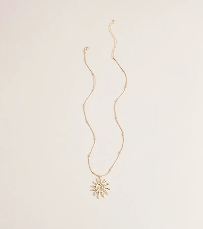Sun Chaser Charm Necklace