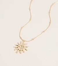 Sun Chaser Charm Necklace