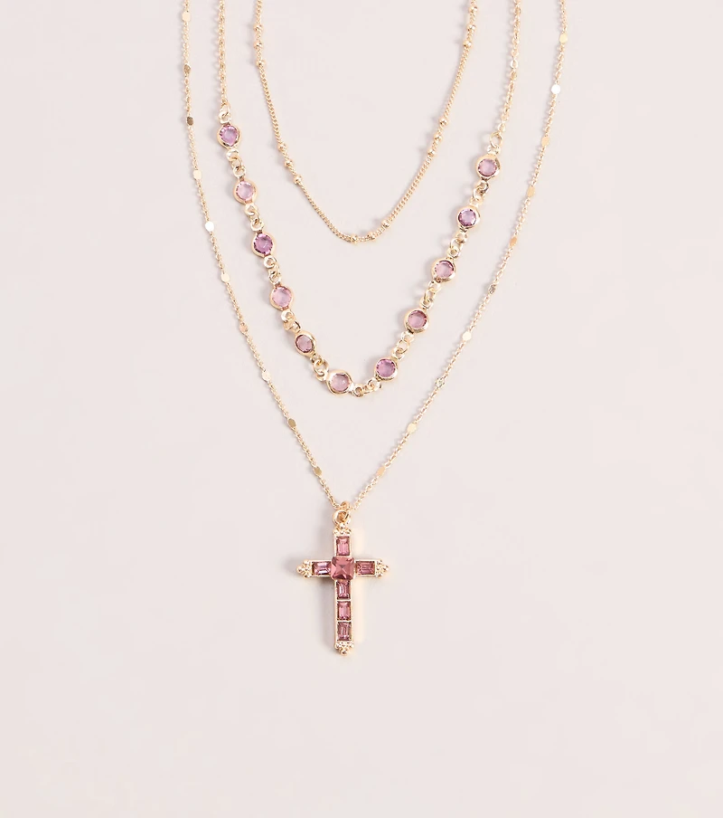 Faith In The Details Cross Necklace