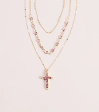 Faith In The Details Cross Necklace