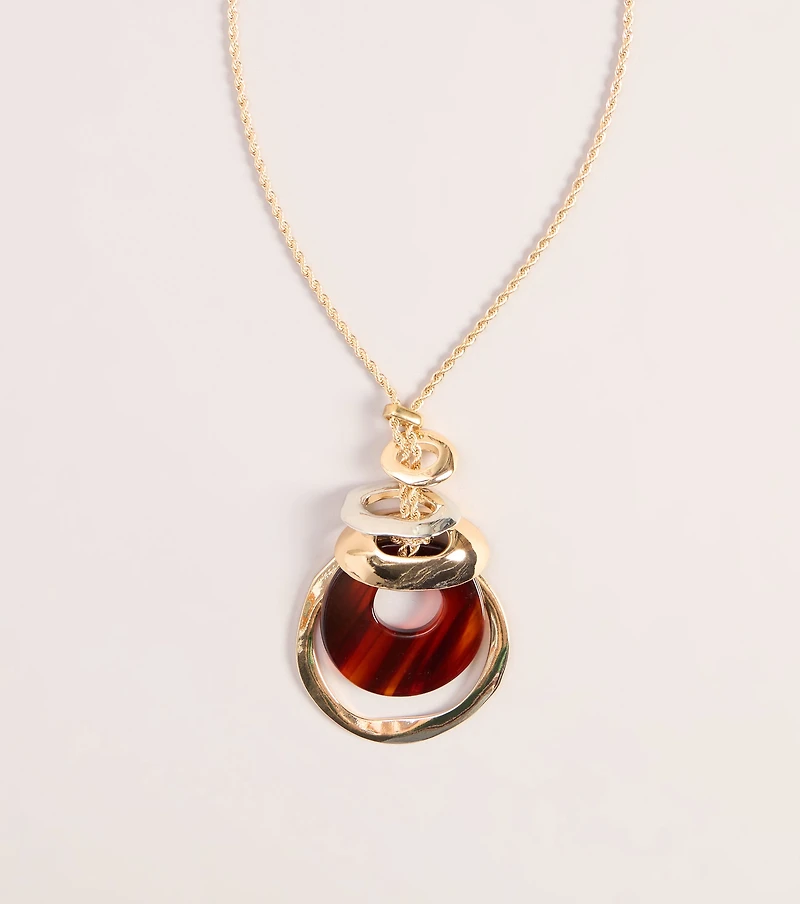 Modern Mood Statement Necklace