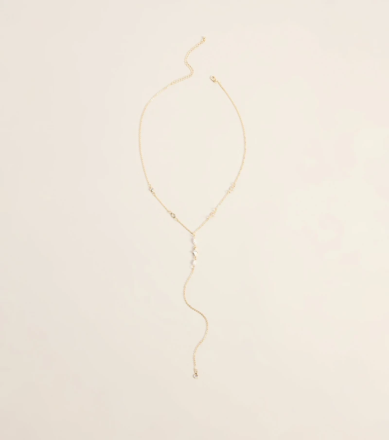So Charmed Lariat Necklace