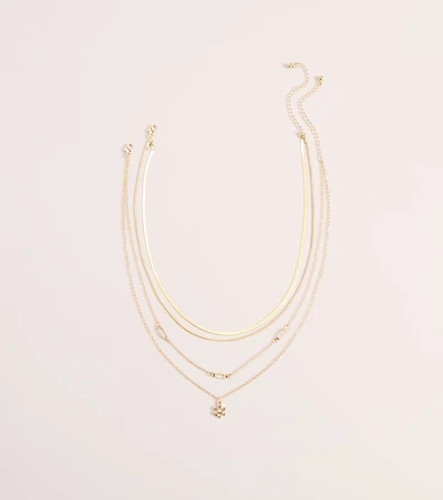 Charm Attraction Layered Necklace