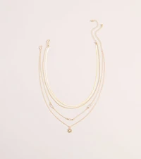 Charm Attraction Layered Necklace