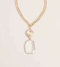 Medallion Mood Pendant Necklace