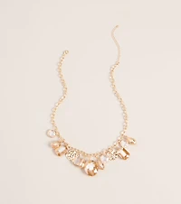 Luxe Statement Gemstone Necklace
