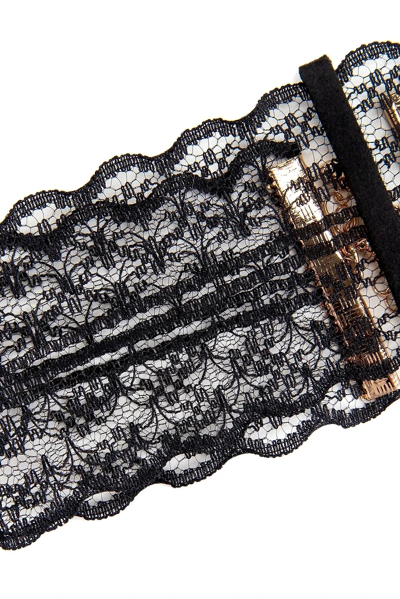 Lace Choker Body Harness