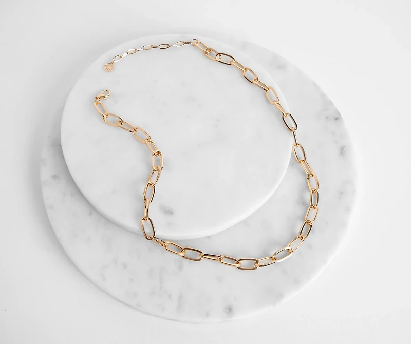 Shine In Snake Necklace Set