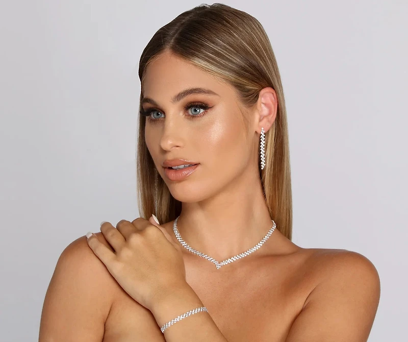 All The Shine Necklace Set