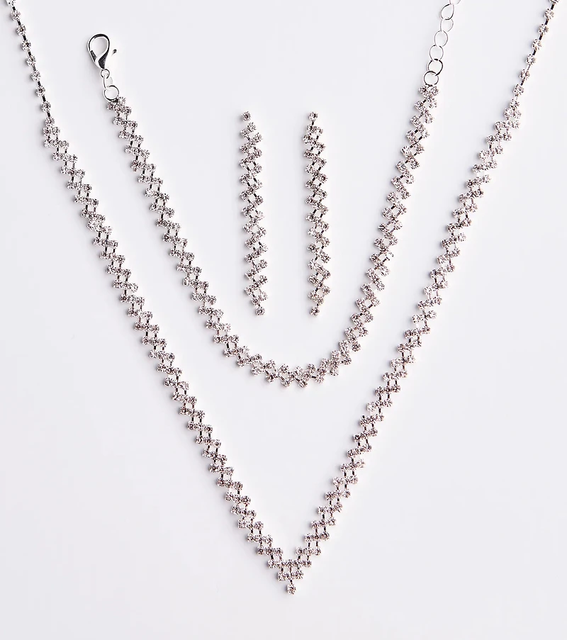 All The Shine Necklace Set