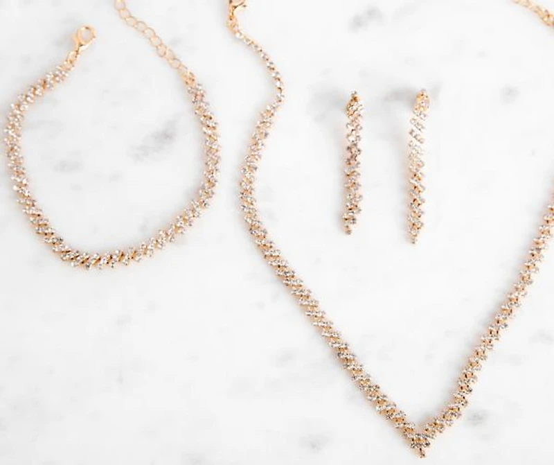 All The Shine Necklace Set