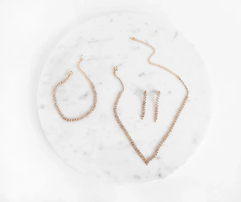 All The Shine Necklace Set