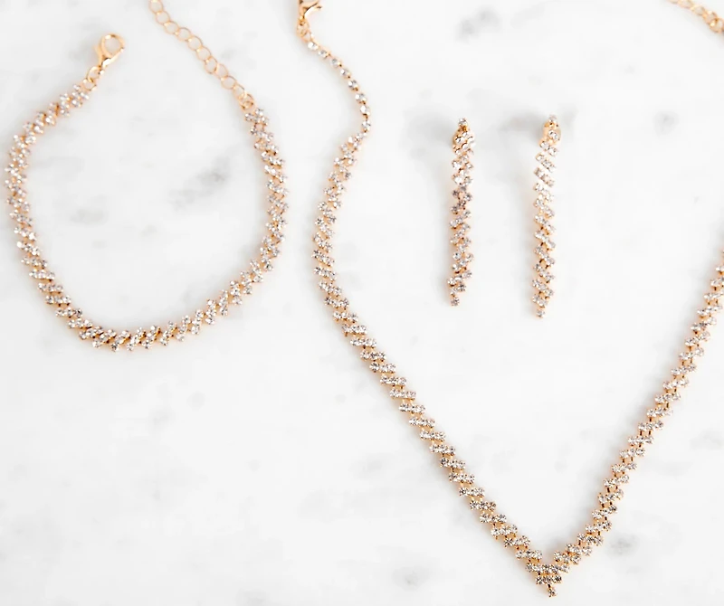 All The Shine Necklace Set