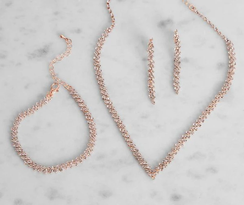 All The Shine Necklace Set