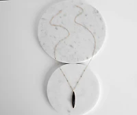 Long Marble Pendant