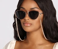 Bling Bby Rhinestone Sunglass Chain