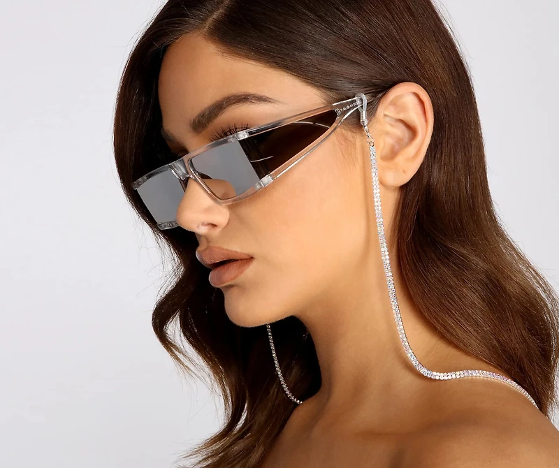 Bling Bby Rhinestone Sunglass Chain