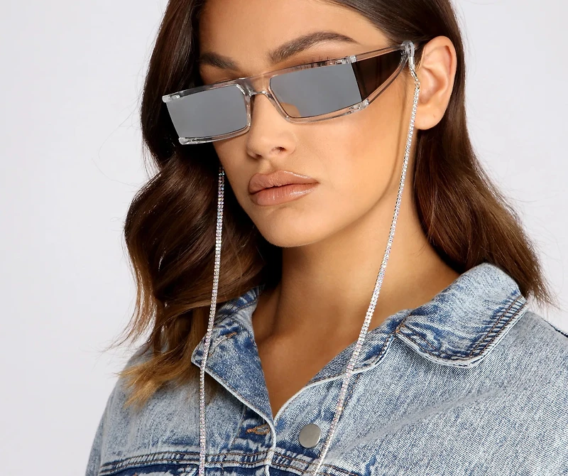 Bling Bby Rhinestone Sunglass Chain