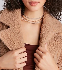 Gorgeous Shine Choker Necklace Set