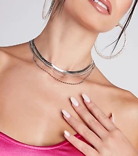 Simplicity is Bliss Layered Choker