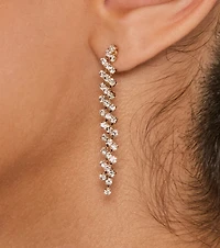 Classic Rhinestone Collar And Duster Set