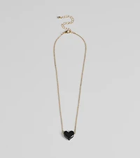 Yours Truly Heart Pendant Necklace
