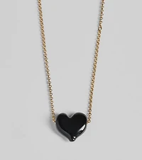 Yours Truly Heart Pendant Necklace