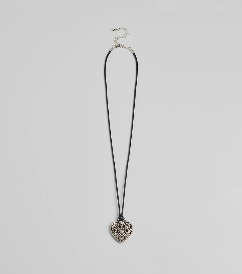 Loveable Charm Heart Necklace