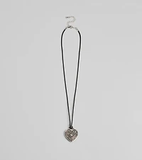 Loveable Charm Heart Necklace