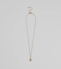 Chic Approved Teardrop Charm Necklace