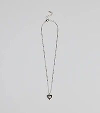 Adorable Vibe Angel Heart Charm Necklace