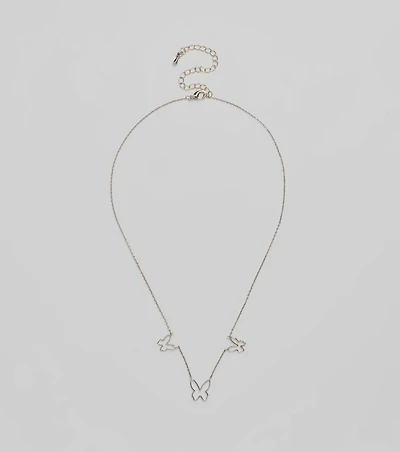 Never Blend In Butterfly Chain Necklace
