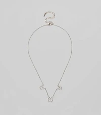 Never Blend In Butterfly Chain Necklace