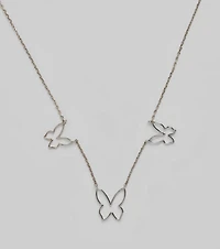 Never Blend In Butterfly Chain Necklace