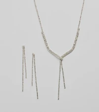 Sweet Glamour Rhinestone Jewelry Set