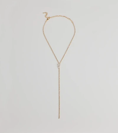 Upscale Moments Cubic Zirconia Accent Choker Necklace