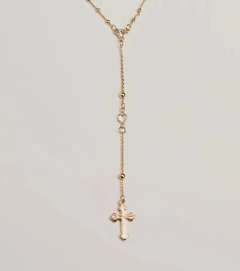 Major Blessings Layered Cross Necklace