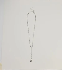 Chic Sparkle Rhinestone Lariat Necklace