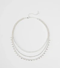 Luxe Dreams Cubic Zirconia Layered Necklace