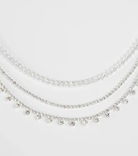 Luxe Dreams Cubic Zirconia Layered Necklace