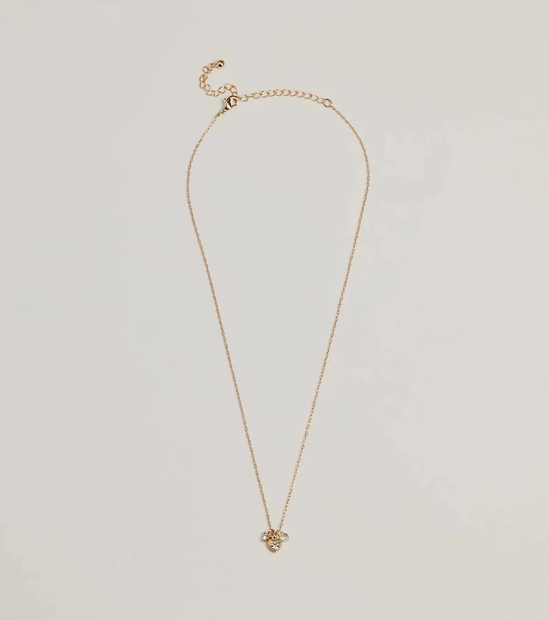 Whimsical Charming Beauty Pendant Necklace